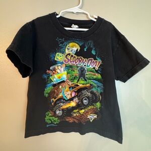 Vintage 2013 Monster Jam Scooby Doo Monster Truck Shirt Youth Large